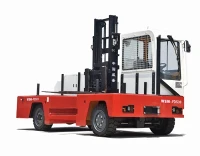 Qual a eficiência de um caminhão com elevação lateral?